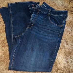 American Eagle High Rise Artist Flare Jeans Size 22